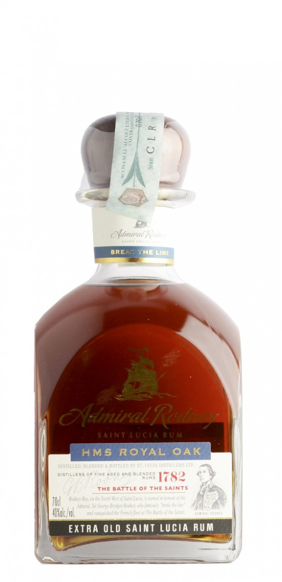 Rum Admiral Rodney Royal Oak Santa Lucia